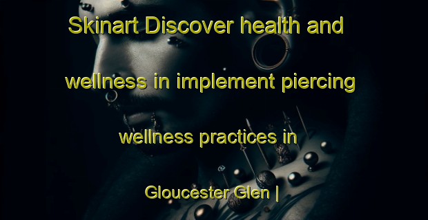 Skinart Discover health and wellness in implement piercing wellness practices in Gloucester Glen | PiercingTraining | PiercingClasses | SkinartTraining-Canada